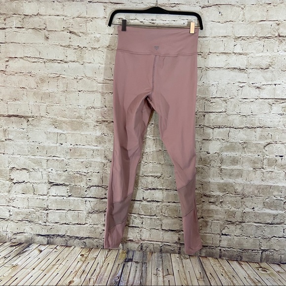 Dusty pink high rise active leggings size small - Picture 3 of 10